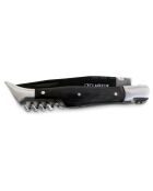 Couteau bois grenadille barman noir - 21.2 cm