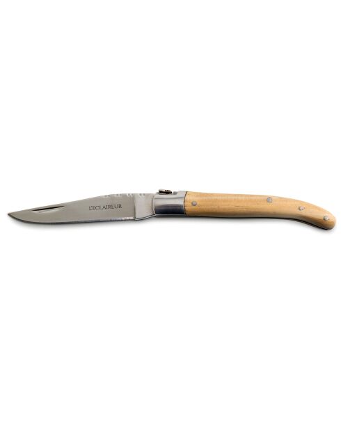 Couteau bois genévrier dandy naturel - 19.8 cm