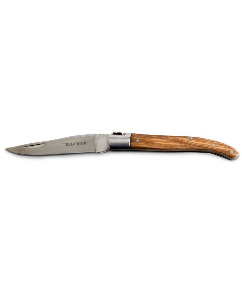 Couteau bois olivier dandy naturel - 19.8 cm