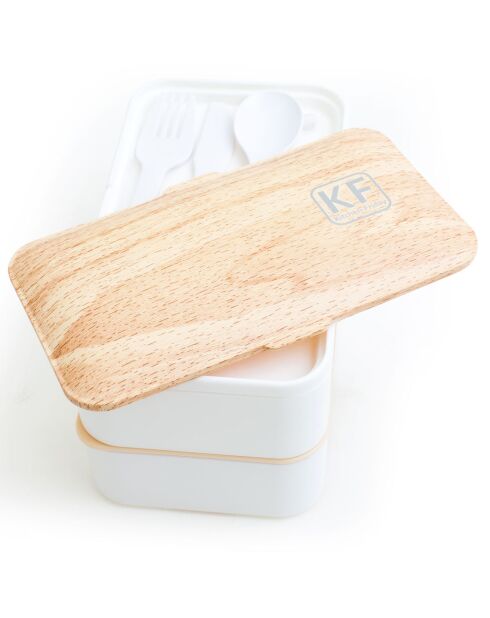 Lunch box blanche - 0.6 L