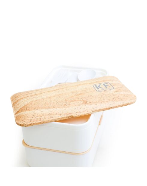 Lunch box blanche - 0.6 L