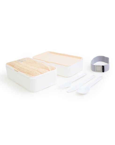 Lunch box blanche - 0.6 L