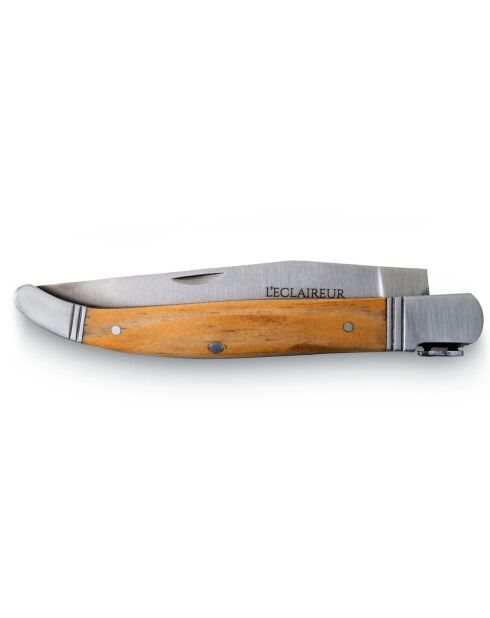 Couteau bois genévrier original naturel - 21.4 cm