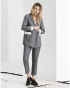 Veste Iggy rayée grise