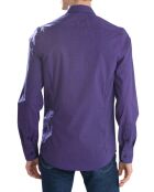 Chemise ajustée Jacta imprimée  violette