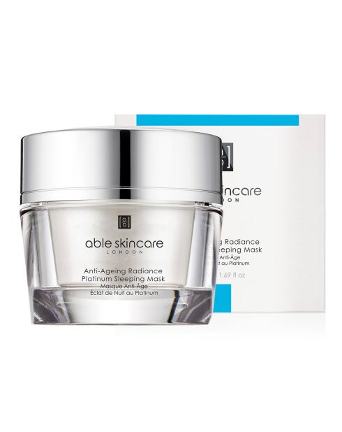 Masque Anti-Âge Éclat de Nuit au Platinum - 50 ml