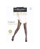 Collants Couture Légendaire 20 deniers à pois bordeaux