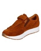 Sneakers en Cuir Justine marron