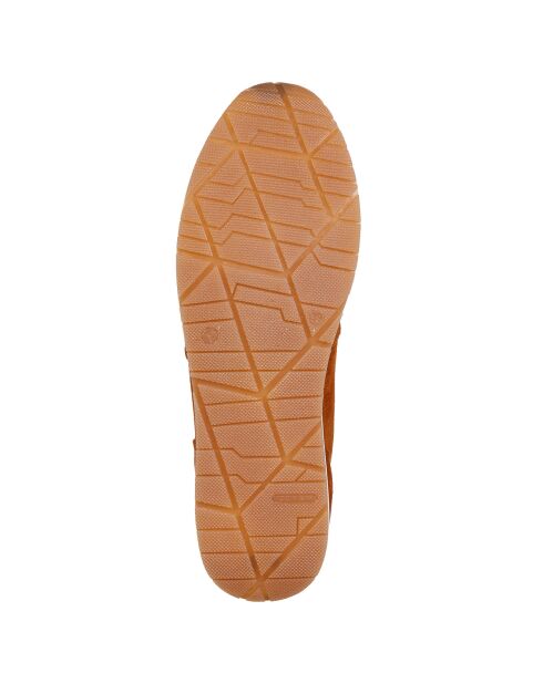 Sneakers en Cuir Justine marron