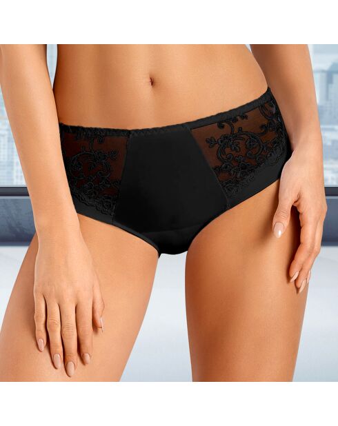 Culotte haute Celeste noire