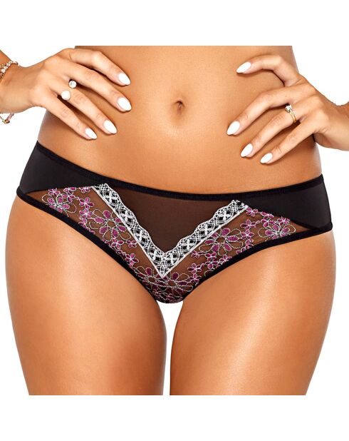 String Nadine noir/violet