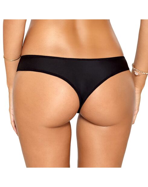 String Nadine noir/violet