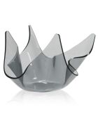 Vase Mia fumé transparent - D.22xH.21 cm
