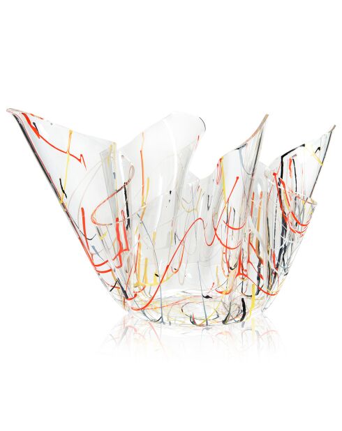 Vase Arty multicolore - 35x35x25 cm