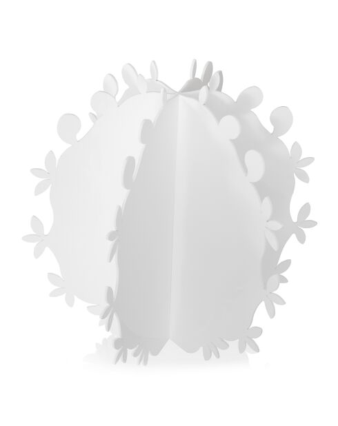 Cactus décoratif blanc - D.48xH.50 cm