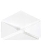 Porte-documents mural blanc - 37x27x7 cm