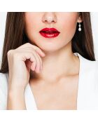 Boucles d'oreilles Nerveuse Argent Perles d'Eau Douce blanches