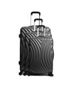 3 Valises 4 roues Lagos 50/60/70 cm noires
