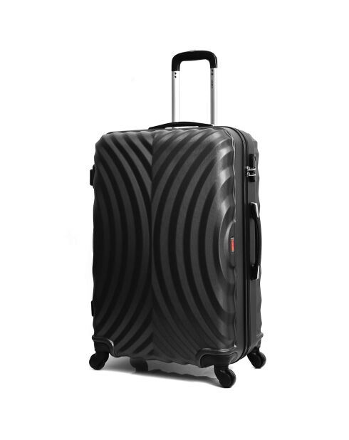 3 schwarze Allradkoffer Lagos 50/60/70 cm