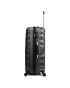 3 Valises 4 roues Lagos 50/60/70 cm noires