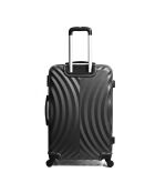 3 Valises 4 roues Lagos 50/60/70 cm noires
