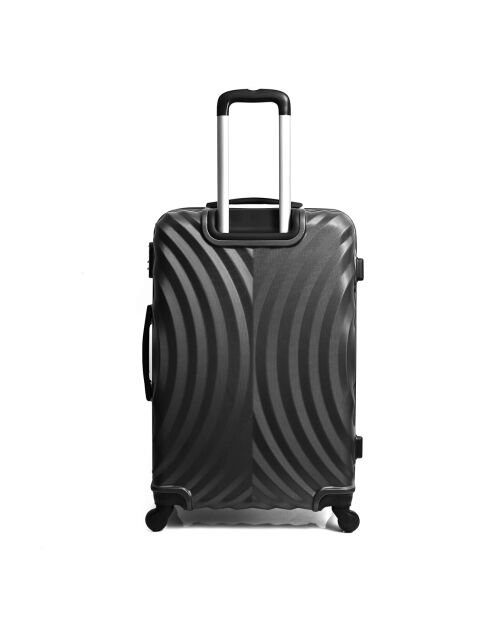 3 schwarze Allradkoffer Lagos 50/60/70 cm