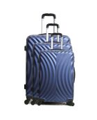 3 valigie Lagos blu a 4 ruote 50/60/70 cm