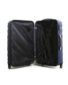 3 valigie Lagos blu a 4 ruote 50/60/70 cm