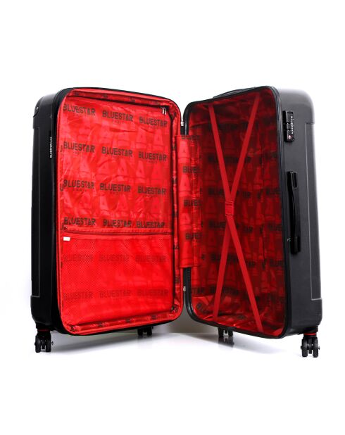 Valise Long Séjour 4 roues 75 cm Tunis noire