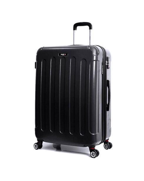 Valise Long Séjour 4 roues 75 cm Tunis noire