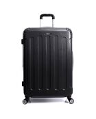 Tunis Mittelklasse-Koffer mit 4 Rädern, 65 cm, schwarz