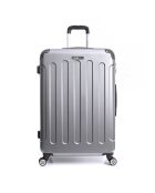 Koffer für einen längeren Aufenthalt mit 4 Rollen 75 cm Tunis Silber