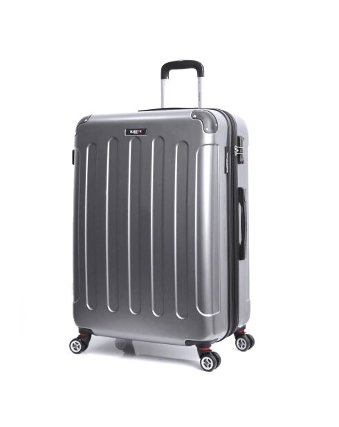 Koffer für einen längeren Aufenthalt mit 4 Rollen 75 cm Tunis Silber