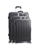 Valise Long Séjour 4 roues 65 cm Tunis grise