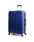 Valise Long Séjour 4 roues 75 cm Tunis bleue