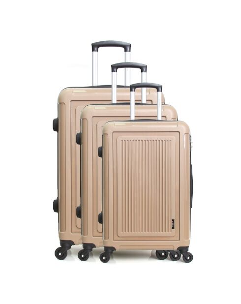 4-Rad-Kabinenkoffer 50 cm Pretoria Champagne
