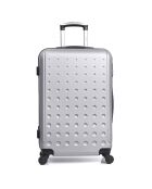 Valise cabine 4 roues 50 cm Taurus argentée