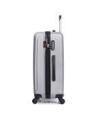Valise cabine 4 roues 50 cm Taurus argentée