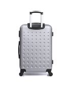 Valise cabine 4 roues 50 cm Taurus argentée