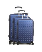 Taurus Langstreckenkoffer mit 4 Rädern, 70 cm, marineblau