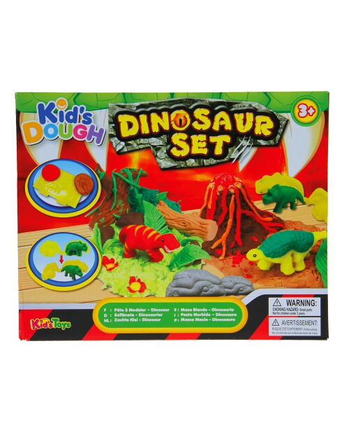 Coffret pâte à modeler Dinosaures à partir de 3 ans