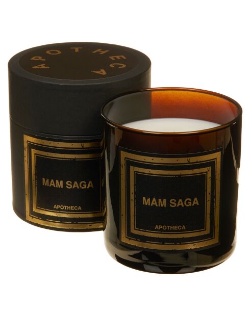 Bougie parfumée Mam Saga à la Lavande et au Musc  - 1 mèche 50h