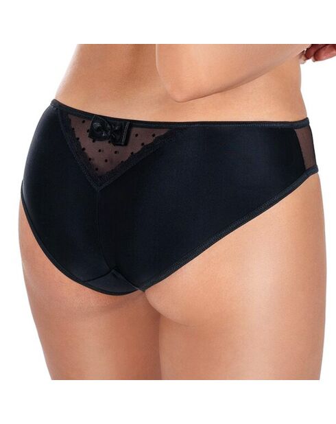 Culotte Nefer noir/saumon