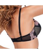 Soutien-gorge Nefer noir/saumon