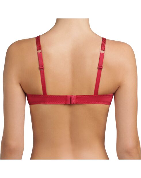 Soutien-gorge Sublim Dentelle ampliforme rouge carmin