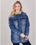 Veste en Jean Minda bleue