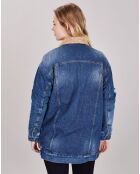 Veste en Jean Minda bleue