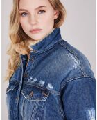 Veste en Jean Minda bleue