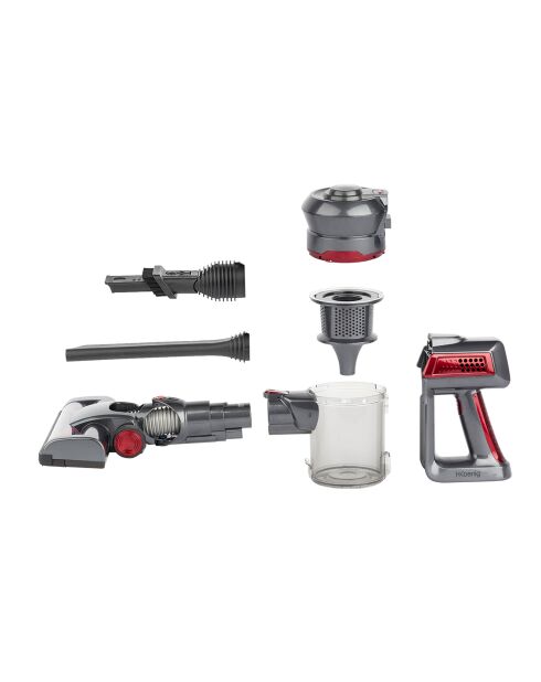 PowerClean UP600 2-in-1 draadloze steelstofzuiger rood - 100W