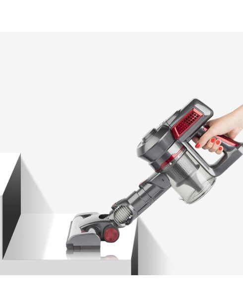 PowerClean UP600 2-in-1 draadloze steelstofzuiger rood - 100W